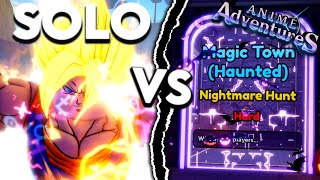 Can Double UNIQUE Vegeto SOLO Halloween Dungeon In Anime Adventures In Update 18.5?
