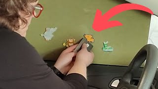 Easily Remove Stickers Inside Your Car Windows (no Tools Needed!)