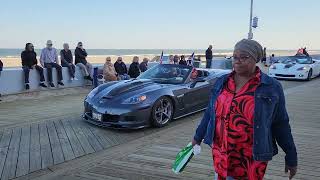 On the Boardwalk at Corvette Weekend. 2022 Ocean City MD.