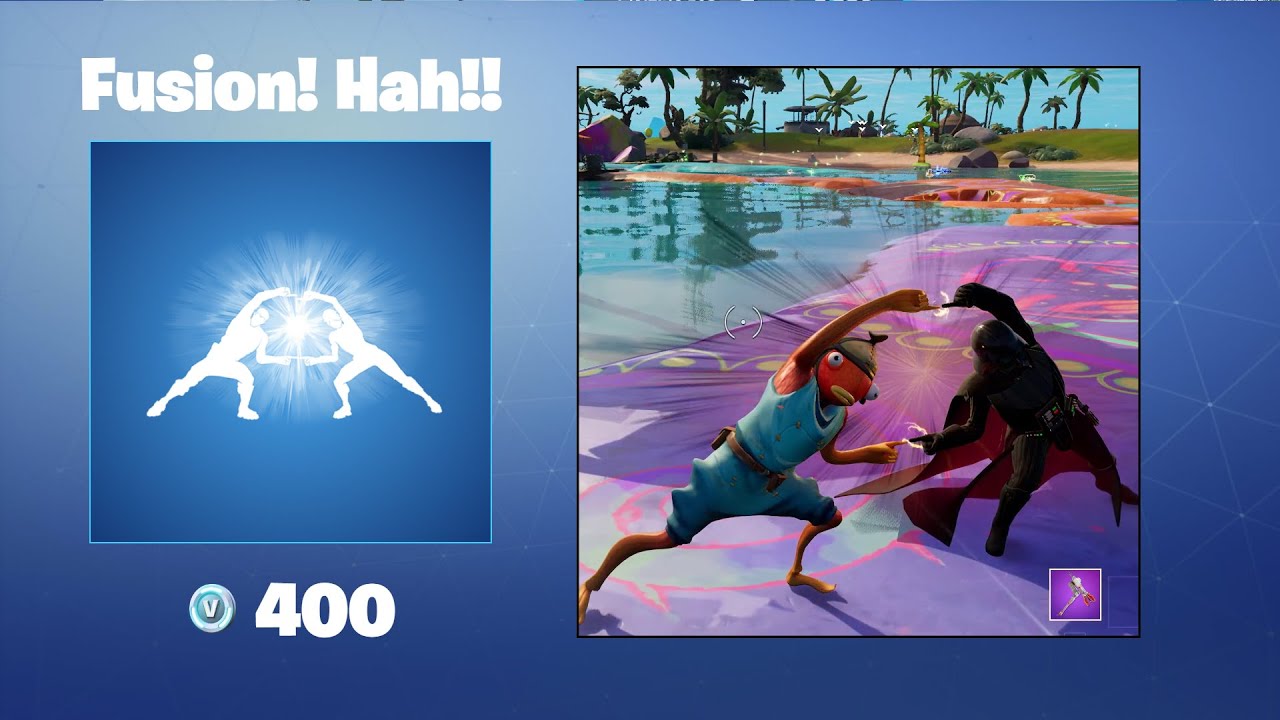 Fusion! Hah!! Fortnite Emote YouTube