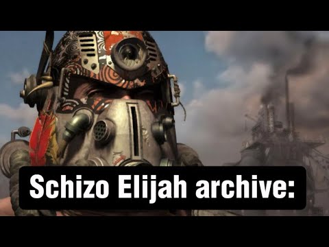 When fallout is your entire personality: schizo Elijah archive