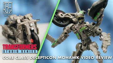 Transformers Studio Series Core Class MOHAWK Video Review