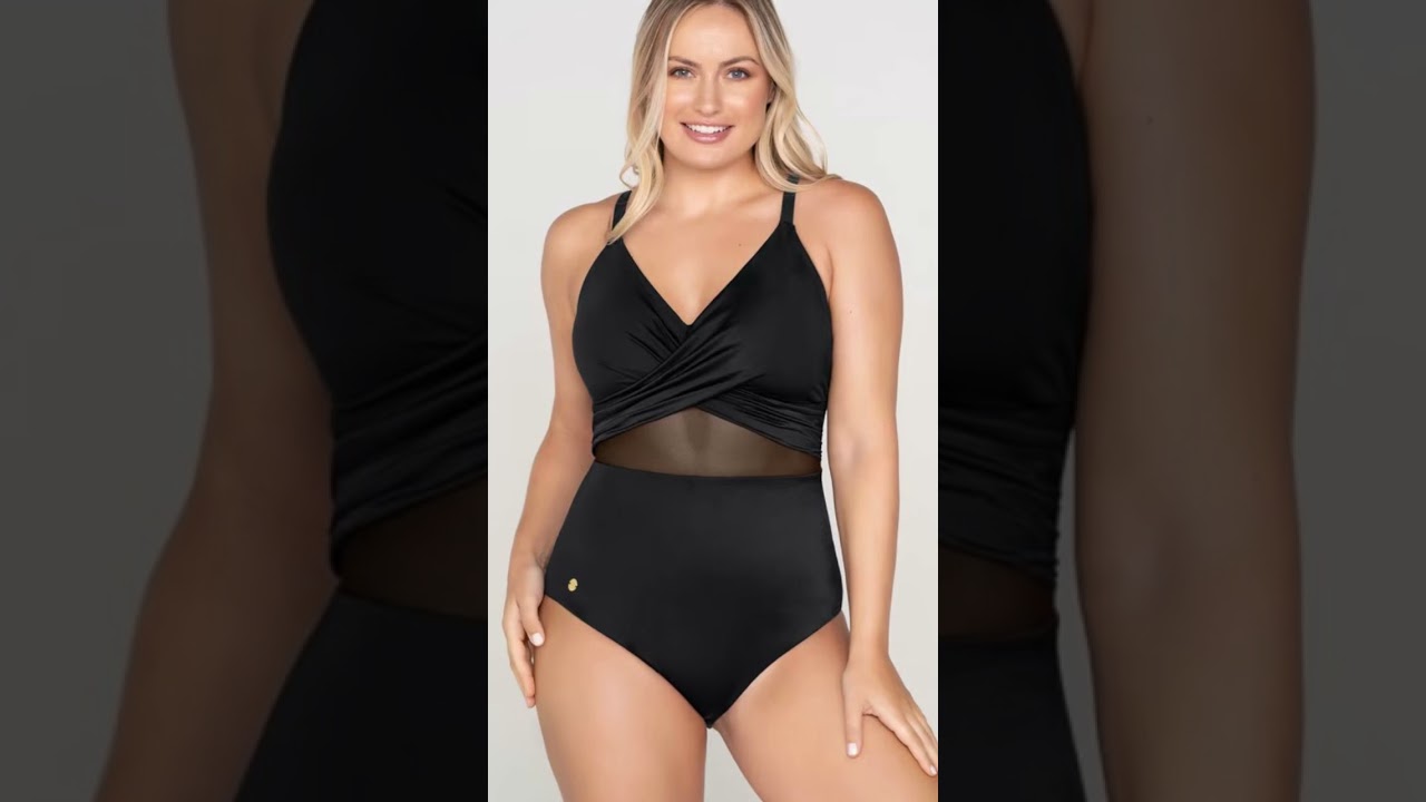 Waist Slimming One-Piece Swimsuit 
