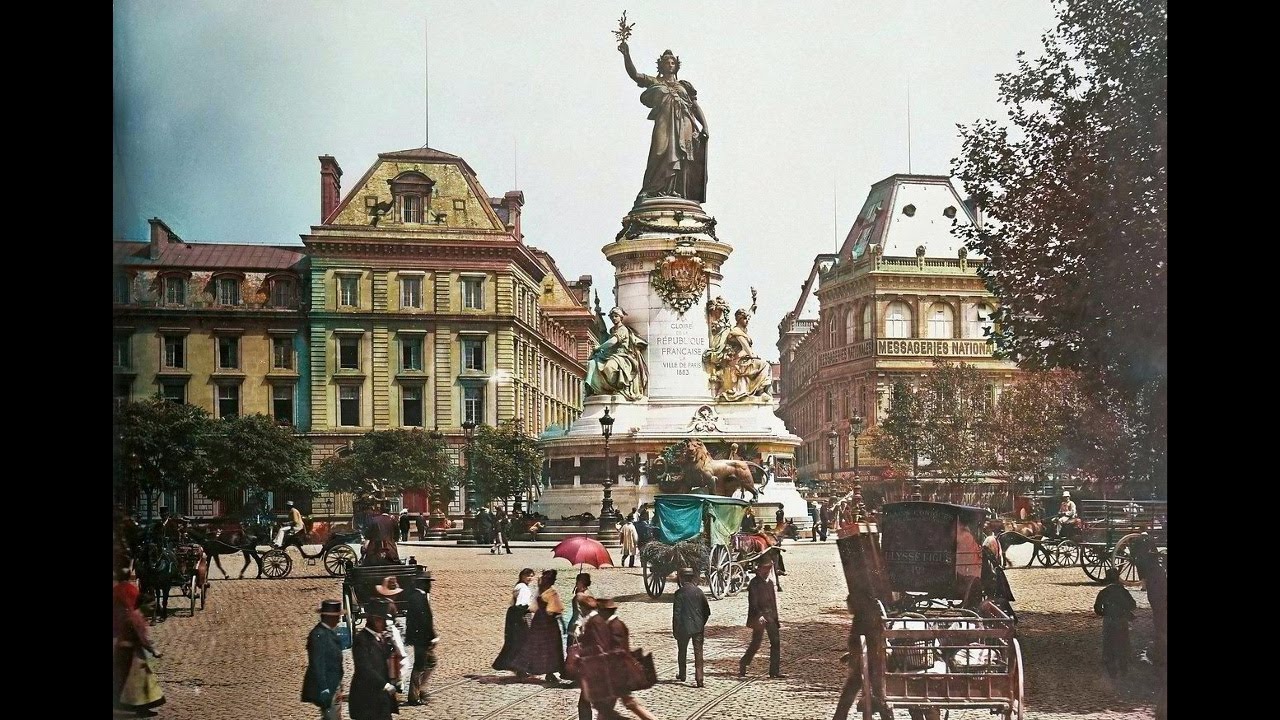 1890's-1900's Spectacular Paris in Color /59 Incredible Rare Photos