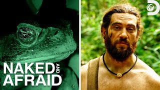 Survivalists Eat Colombian Toxic Frogs | Naked and Afraid | Discovery