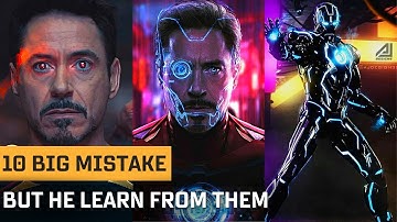 TOP 10 Tony Stark Learn From His Mistakes | Part 3