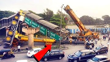 Extremely Dangerous Cranes Fails & Heavy Equipment Gone Wrong 2022 !