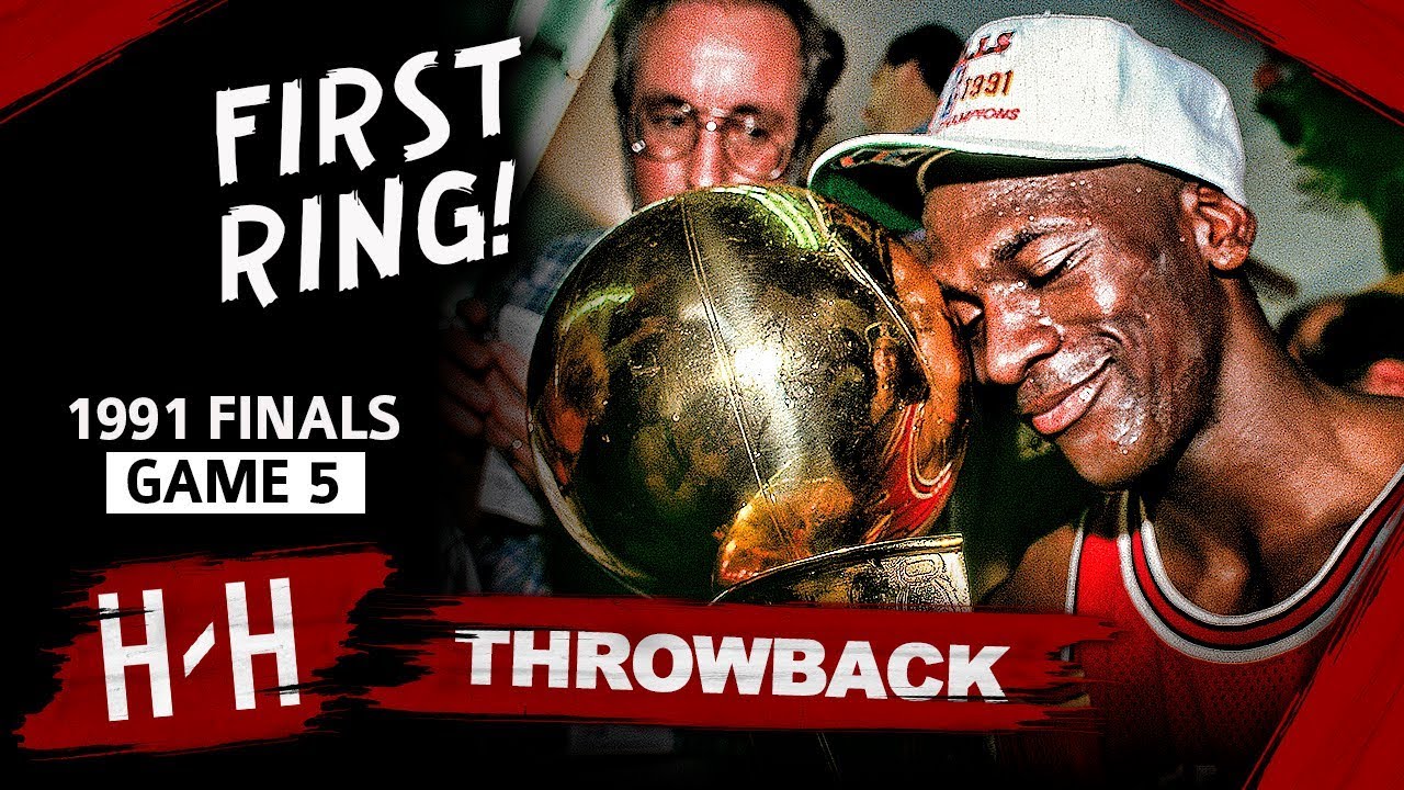 Michael Jordan 1St Championship, Game 5 Highlights Vs Lakers 1991 Finals - 30 Pts, 10 Ast, Unreal