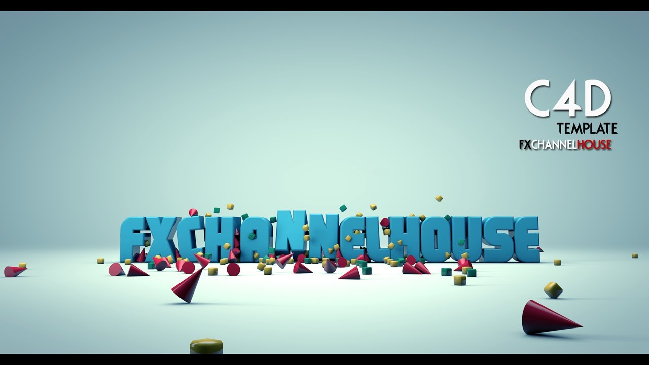 Cinema 4D INTRO Template & After Effects - YouTube