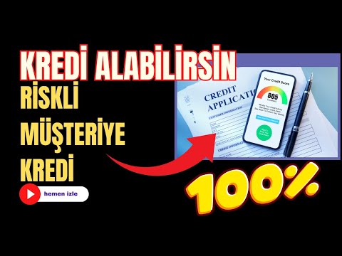 Riskli müşteriye kredi veren banka⏬👇: Sicili Bozuk Olanların En Kolay Kredi Alabilmenin Yolu!