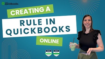 Creating a Rule in QuickBooks Online