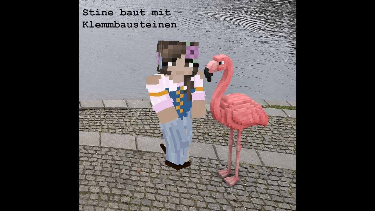 🔴 IRL Stream - Flamingo aus Klemmbau-Steinen