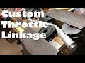 (1/3) Custom Restomod Ford Mustang Throttle Linkage on Mini Lathe with Homemade Metal Bender