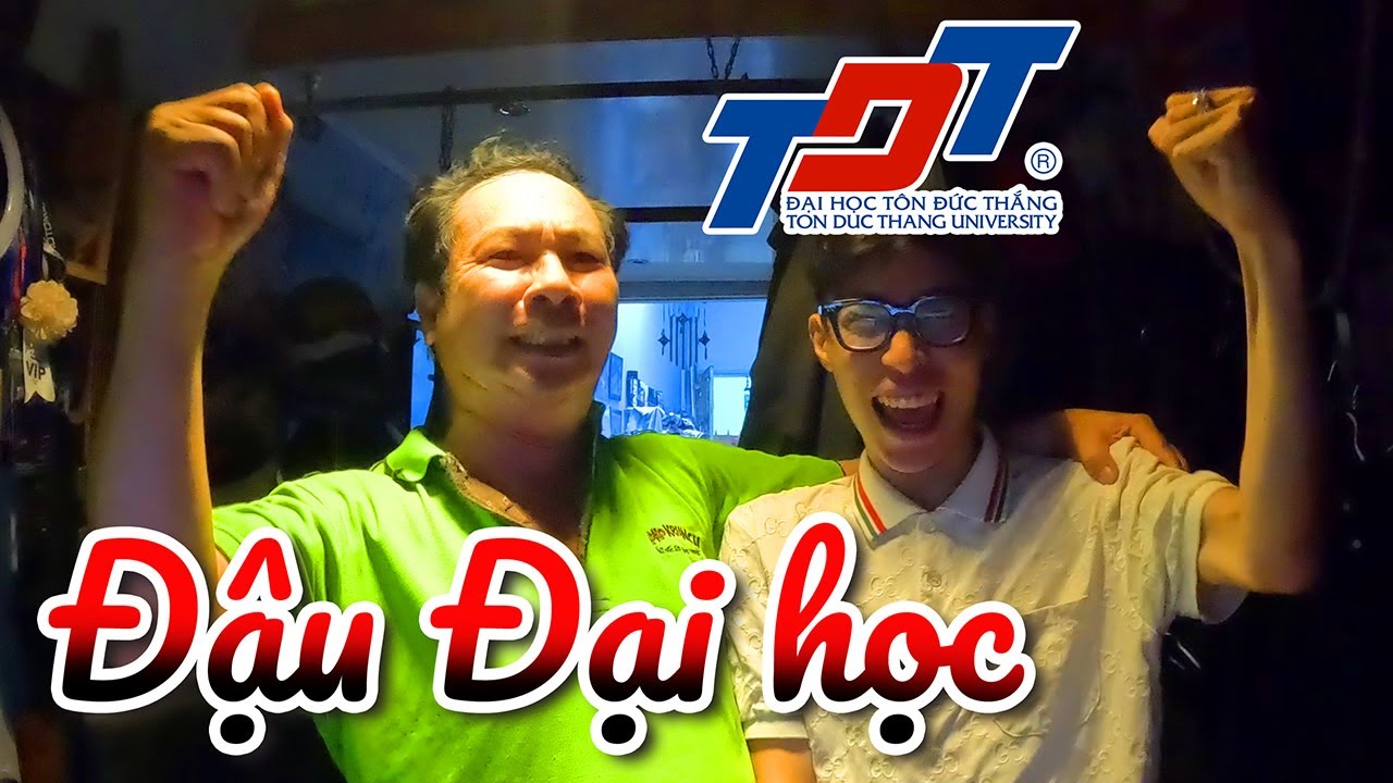 Cậu Út - Đoàn Kinh Luân đã đậu vào Trường công - Đại học Tôn Đức Thắng (TDTU)