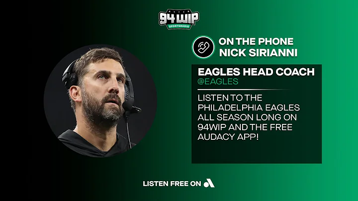 Eagles Coach Nick Sirianni Not Making Any Changes