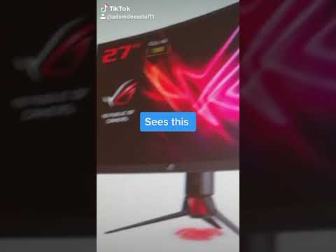 Pov: a fortnite kid wants to buy a 240hz monitor