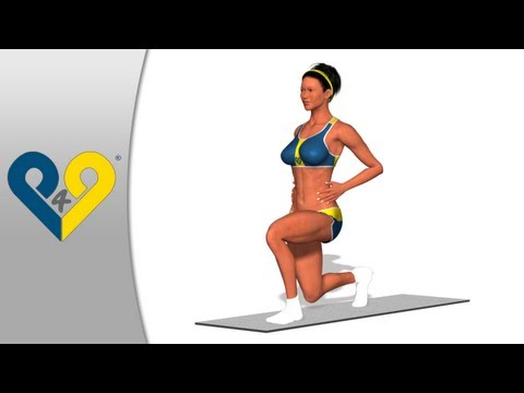 Démonstration vidéo : technique d'exécution de Fentes avant