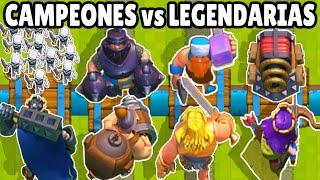 CHAMPIONS vs LEGENDARY | WHICH IS BETTER QUALITY? | CLASH ROYALE OLYMPICS