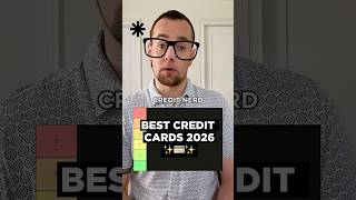 Which Credit Card Wins in 2026? #tierlist #creditcards