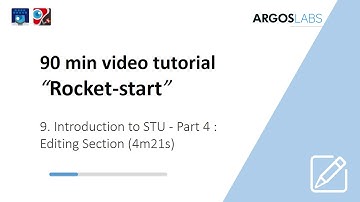 9. Introduction to STU - Part 4 : Editing Section