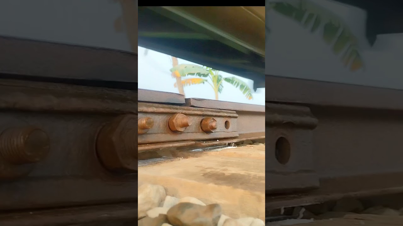 Jumping Railway line in Bangladesh. 