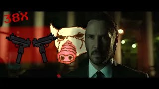 john wick but with hotline miami soundtrack