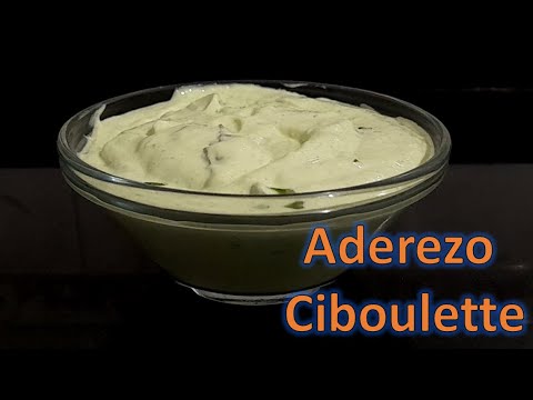 Como hacer ADEREZO DE CIBOULETTE, lactonesa de ciboulette, aderezos caseros, salsa de ciboulette. hqdefault
