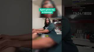 Agent gives Ray a MASSAGE 💀 #agent #ray #streamersuniversity