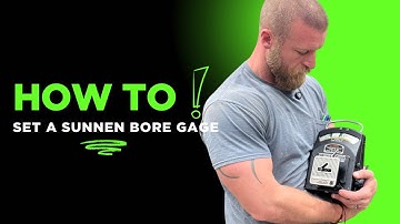 How to Set a Sunnen Bore Gage #quality #qc #manufacturing #gage