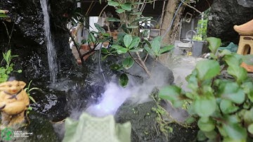 một số hồ cá koi di động kết hợp non bộ thác nước làm cho khách phấn 13