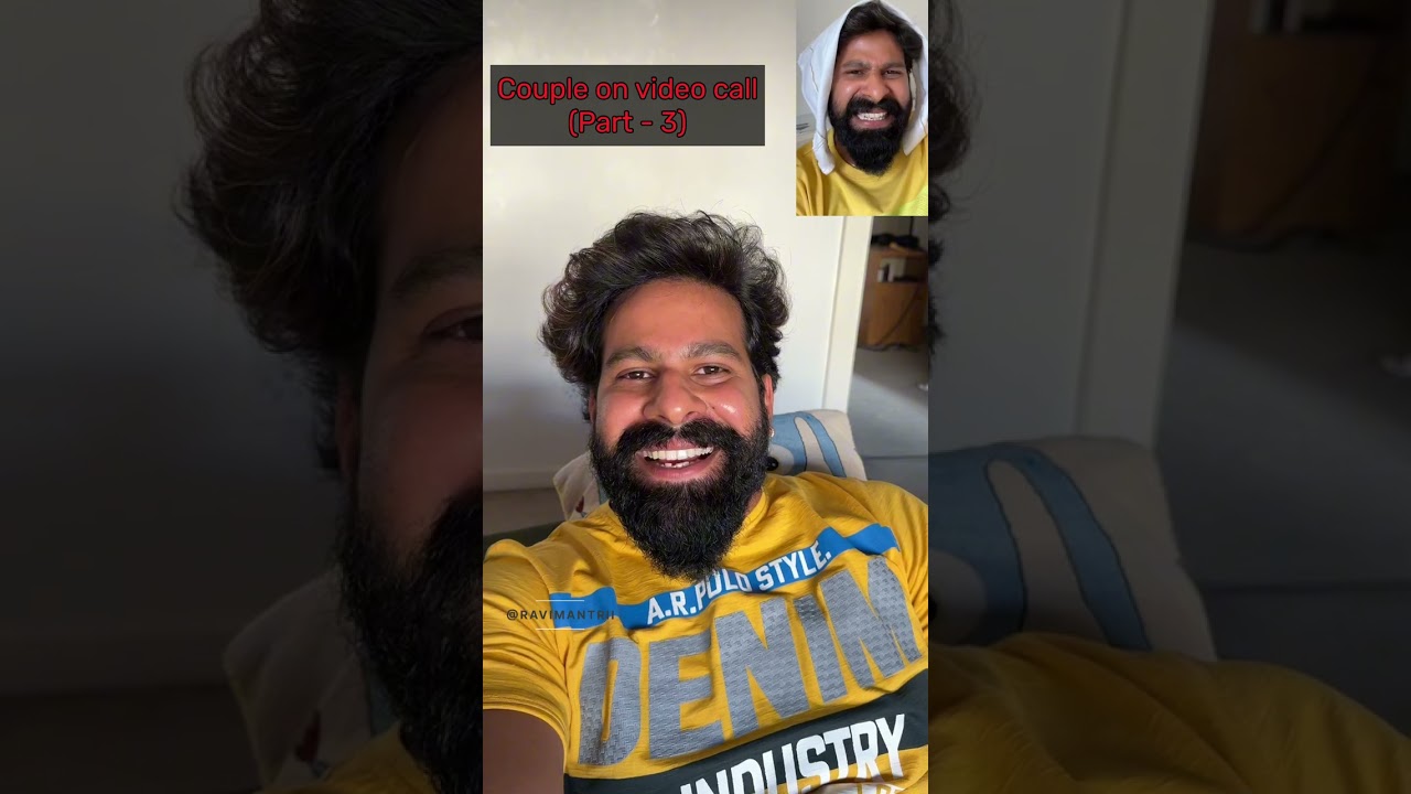 Couple on video call #telugu #comedy #funnyvideo #viral