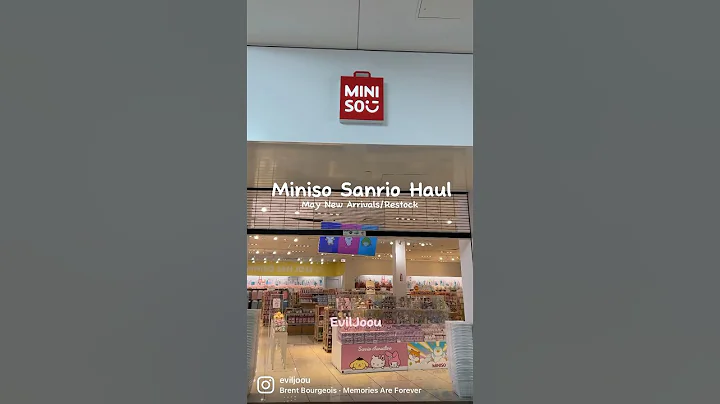Huge Sanrio Haul🌸🍡 @miniso.official  #sanrio #haul #shorts
