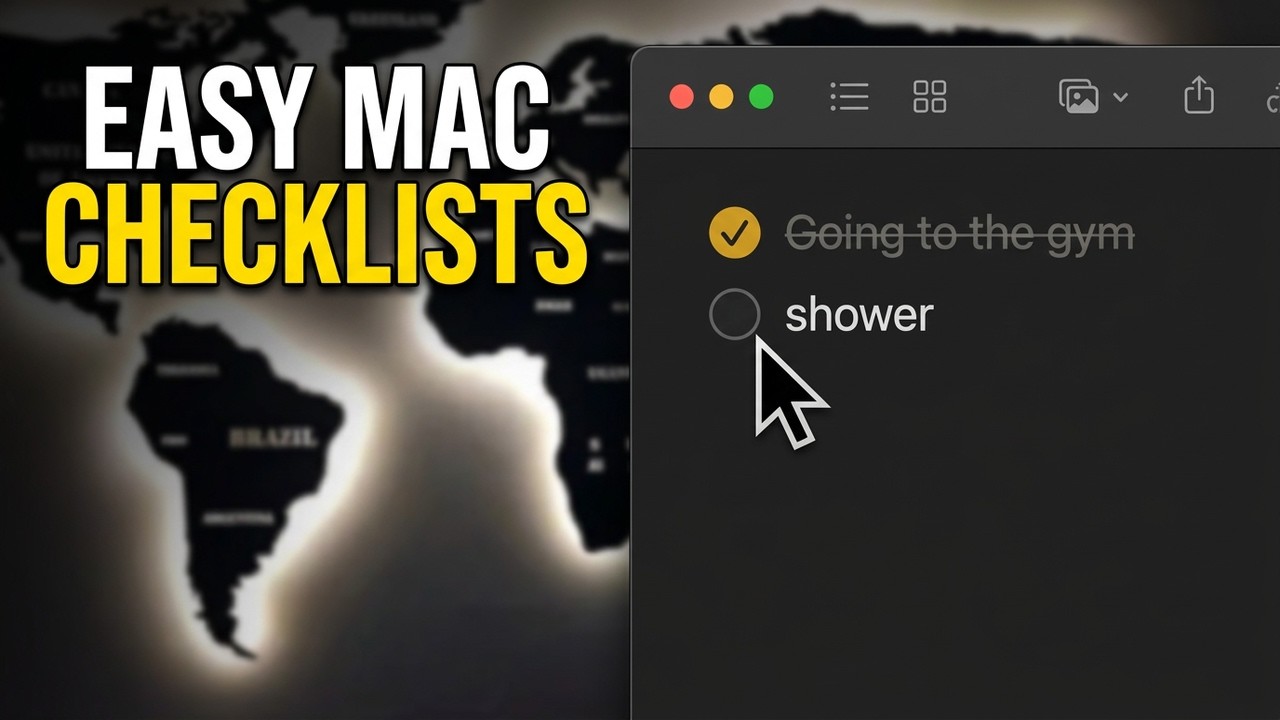 Iphone Checkbox Example How To Insert Checkbox in Apple Pages on Mac - YouTube