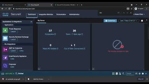 SecureX Orchestration use cases Ep1 Part 1 - Orchestrating Meraki Networks With SecureX