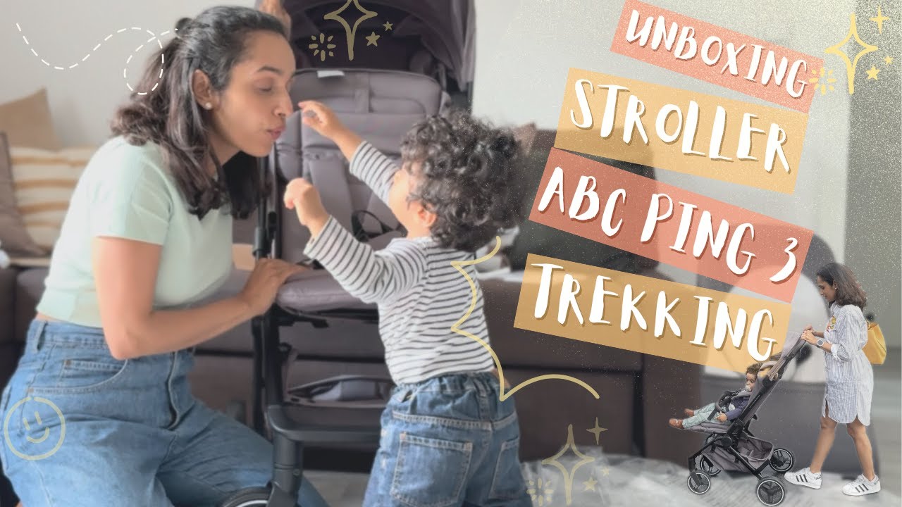 ABC Design Ping 3 Stroller Unboxing & First Impressions with Baby 👶🚼