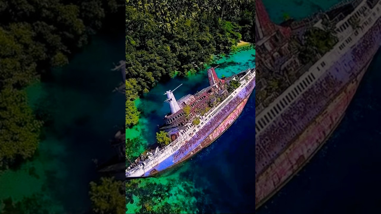 Abandoned Cruise Ship M/S World Discoverer