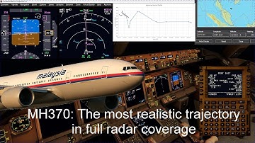 MH370: The most realistic trajectory in full radar coverage