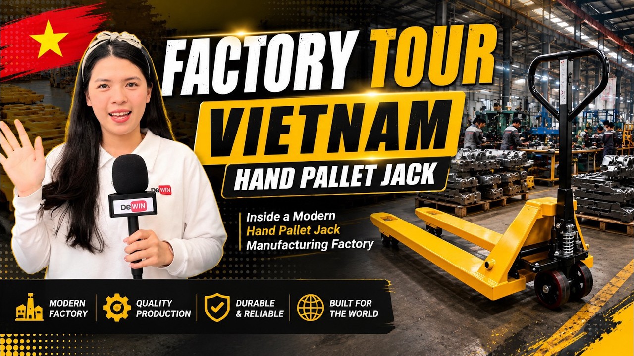 Factory Tour: Hand Pallet Truck Manufacturing & Production