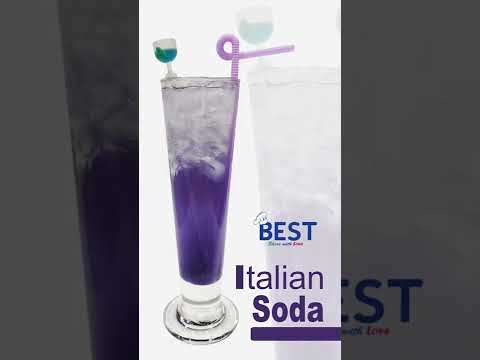 Italian Soda | Blueberry Italian Soda |  Italian Soda ဘယ်လိုလုပ်မလဲ?