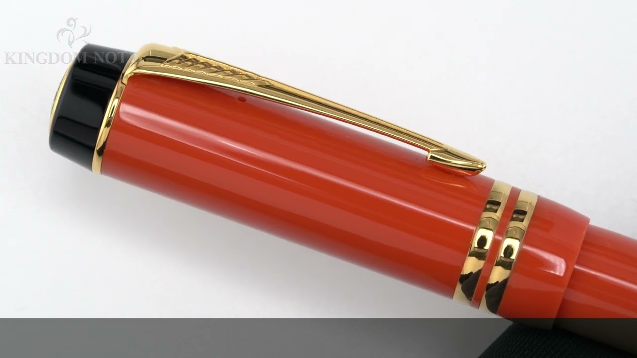 パーカー 万年筆 デュオフォールド オレンジ Pen of Peace PARKER パーカー 万年筆 スペシャルエディション デュオフォールド
