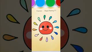Coloful Sun 🌞🥰#trending #coloring #sandart #kidsart #art #sun Coloful Sun 🌞🥰#trending #coloring #sandart #kidsart #art #sun