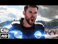 Thor arrives in wakanda scene in hindi avengers infinity war  movie clip