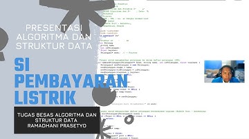 Tugas Besar Algoritma dan Struktur Data | SI Pembayaran Listrik | Dengan Inputan