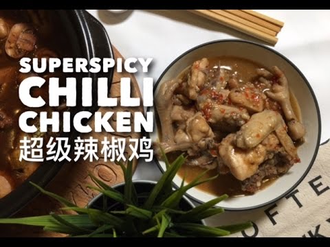 Super Easy Chinese Recipe: Super Spicy Chilli Chicken