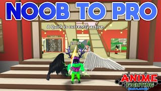 *NOOB TO PRO* ANIME FIGHTING SIMULATOR WITHOUT ROBUX!