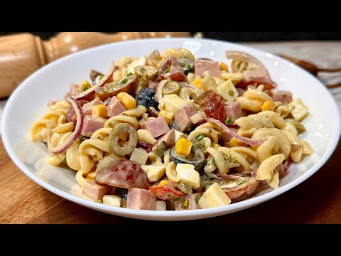 LA MEJOR ENSALADA DE PASTA 🥗🍝 ¡Una receta para triunfar este verano!