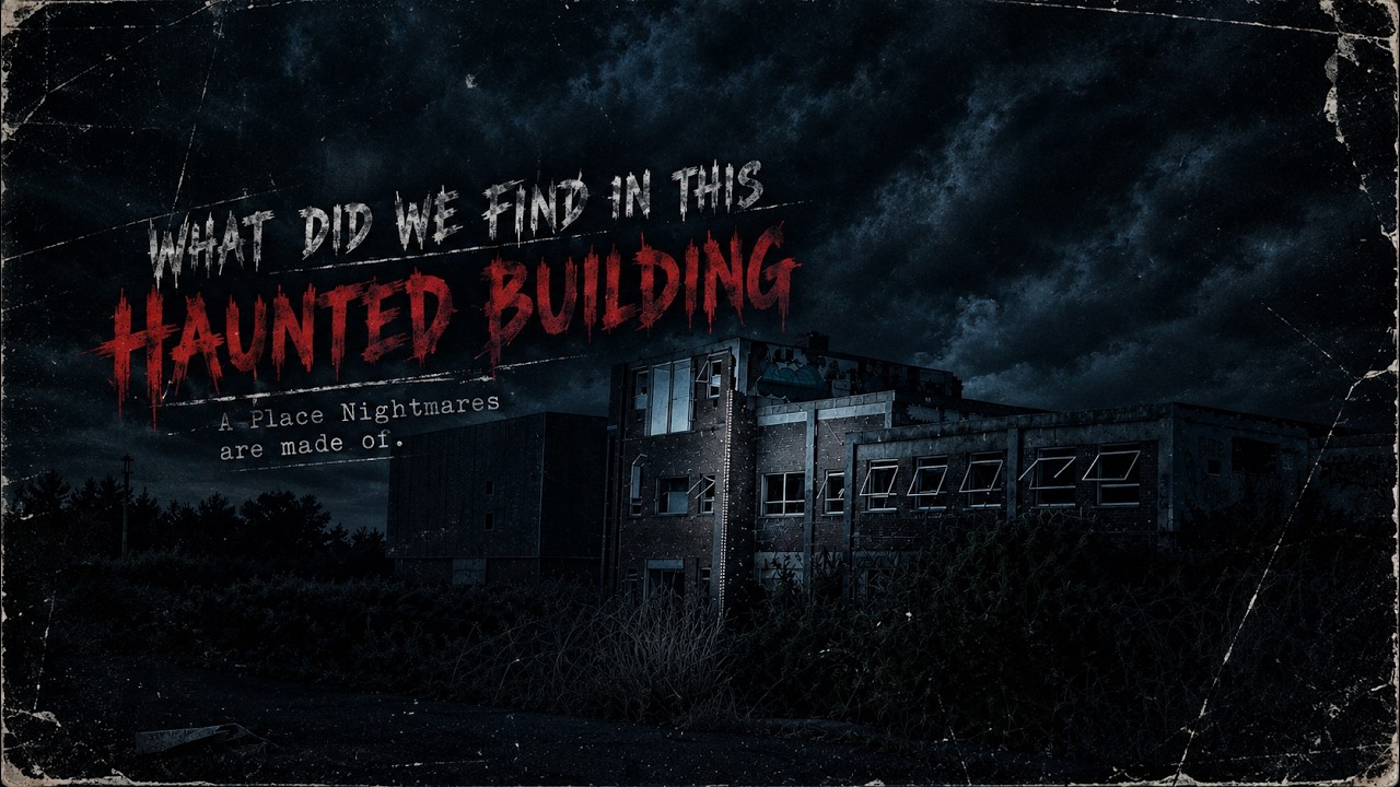 We Spent the Night in an Abandoned HAUNTED Navy Base!