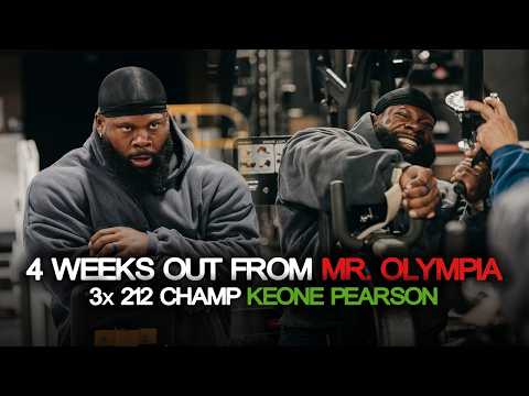 Keone Pearson Doesn't Miss Reps | Olympia Prep Back Training