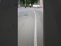 Illegal entry into the mall road
