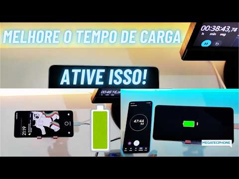 ATIVE ISSO e CARREGUE a Bateria do XIAOMI + RÁPIDO! Comparativo Modos de Carregamento